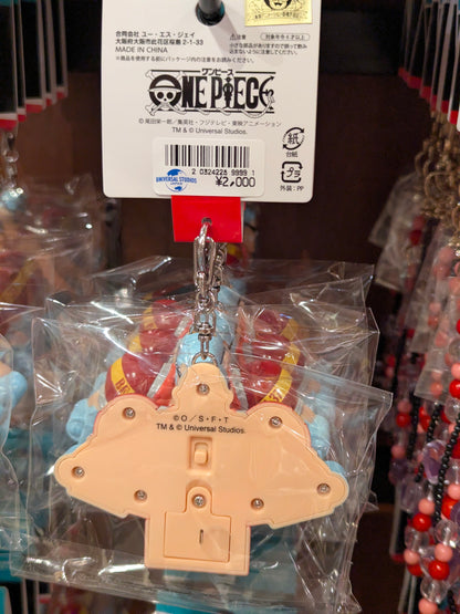 Franky Lighting Keychain One Piece Premier Summer 2026 | Universal Studios Japan