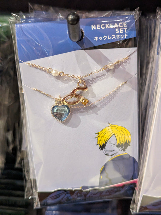 Sanji Necklaces Set One Piece Premier Summer 2026 | Universal Studios Japan