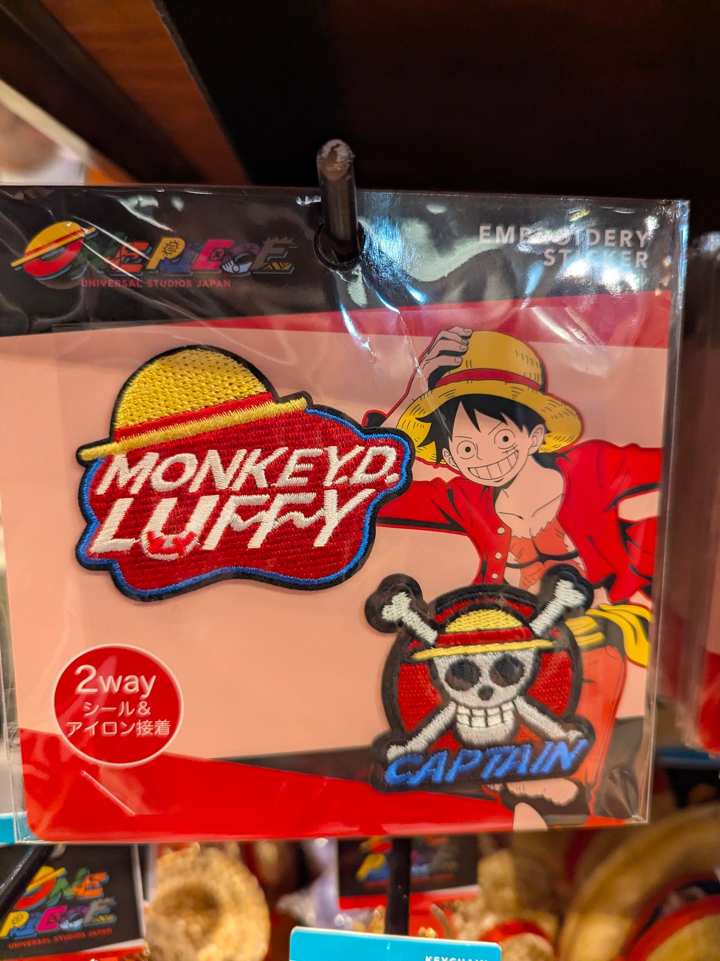 Luffy Patches Set One Piece Premier Summer 2026 | Universal Studios Japan