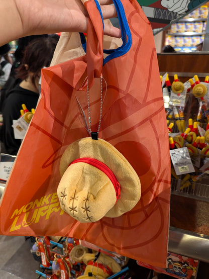 Luffy Eco Bag with Pouch One Piece Premier Summer 2026 | Universal Studios Japan