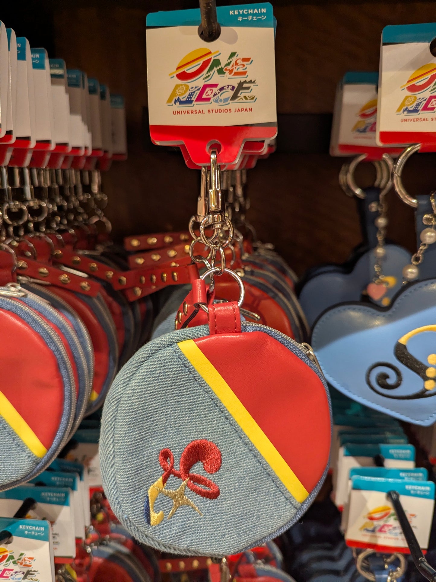 Luffy Pouch Keychain One Piece Premier Summer 2026 | Universal Studios Japan