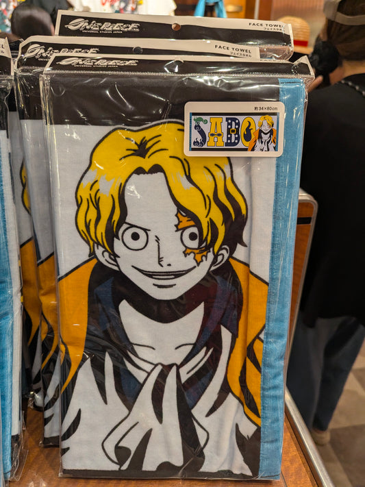 Sabo Face Towel One Piece Premier Summer 2026 | Universal Studios Japan