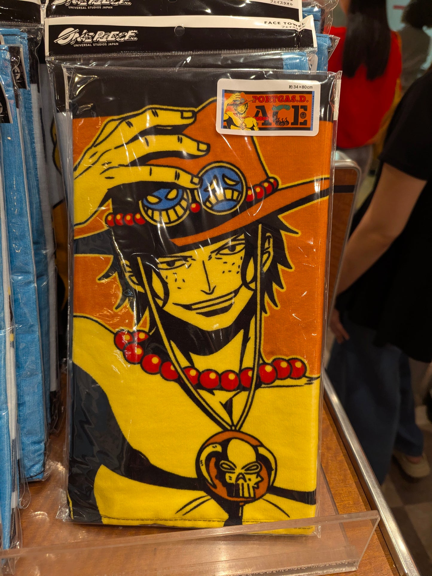 Ace Face Towel One Piece Premier Summer 2026 | Universal Studios Japan