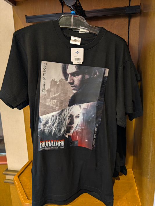 Leon Grace T-Shirt BIOHAZARD requiem: The Dive | Universal Studios Japan
