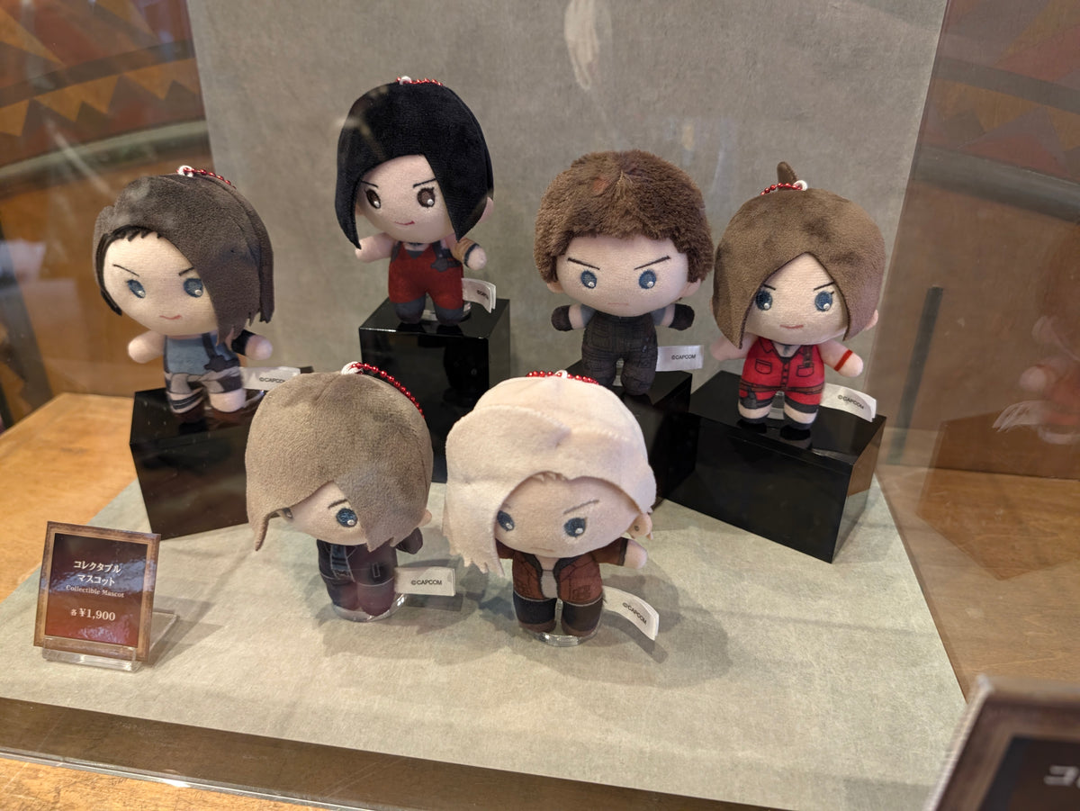Blind Box Plush Keychain BIOHAZARD requiem: The Dive | Universal Studios Japan