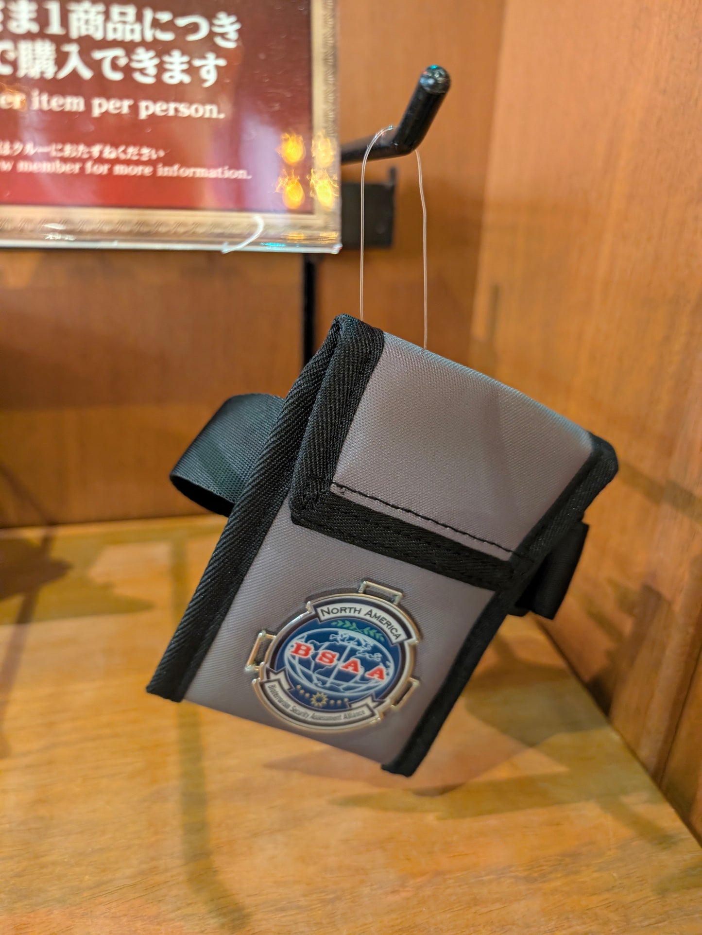 BSAA Card Case with Arm Band BIOHAZARD requiem: The Dive | Universal Studios Japan