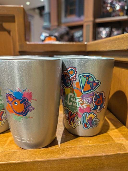 Stainless Steel Tumbler Chainsaw Man 2026 | Universal Studios Japan