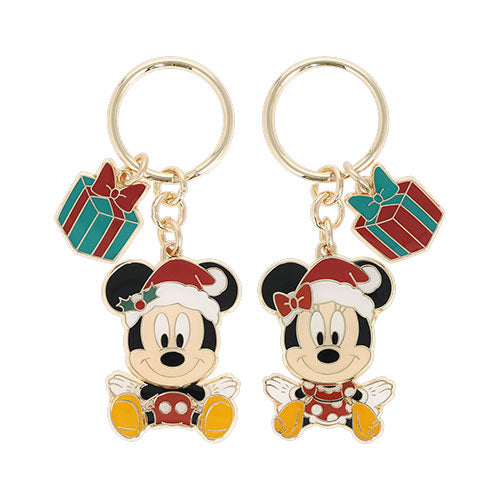 Mickey & Minnie Key Chain Set Disney Christmas 2026 Mickey & Friends | Tokyo Disneyland & Tokyo DisneySea