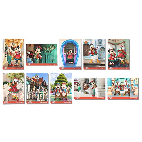 Photo Set Disney Christmas 2026 Mickey & Friends | Tokyo Disneyland & Tokyo DisneySea