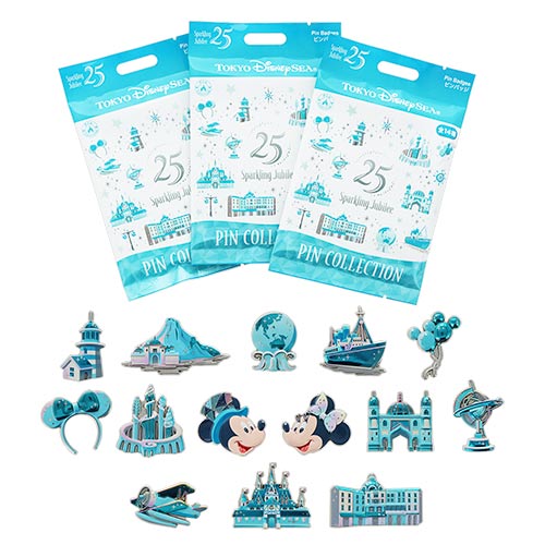 TDR - DisneySea 25th“Sparkling Jubilee” - Blind bag pin