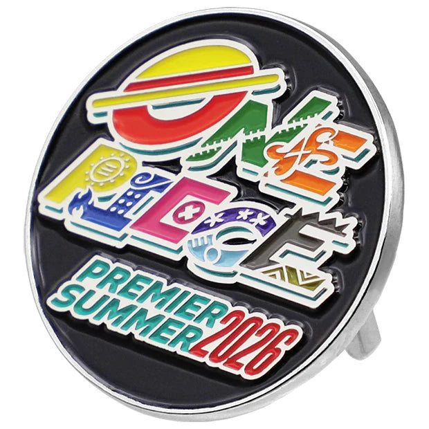 One Piece Pinback Button Complete Set One Piece Premier Summer 2026 | Universal Studios Japan
