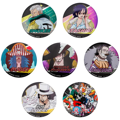 One Piece Pinback Button Complete Set One Piece Premier Summer 2026 | Universal Studios Japan