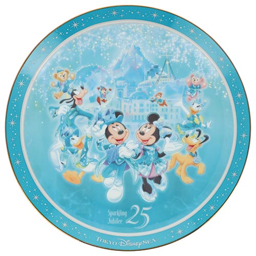 TDR - DisneySea 25th“Sparkling Jubilee” - Plate