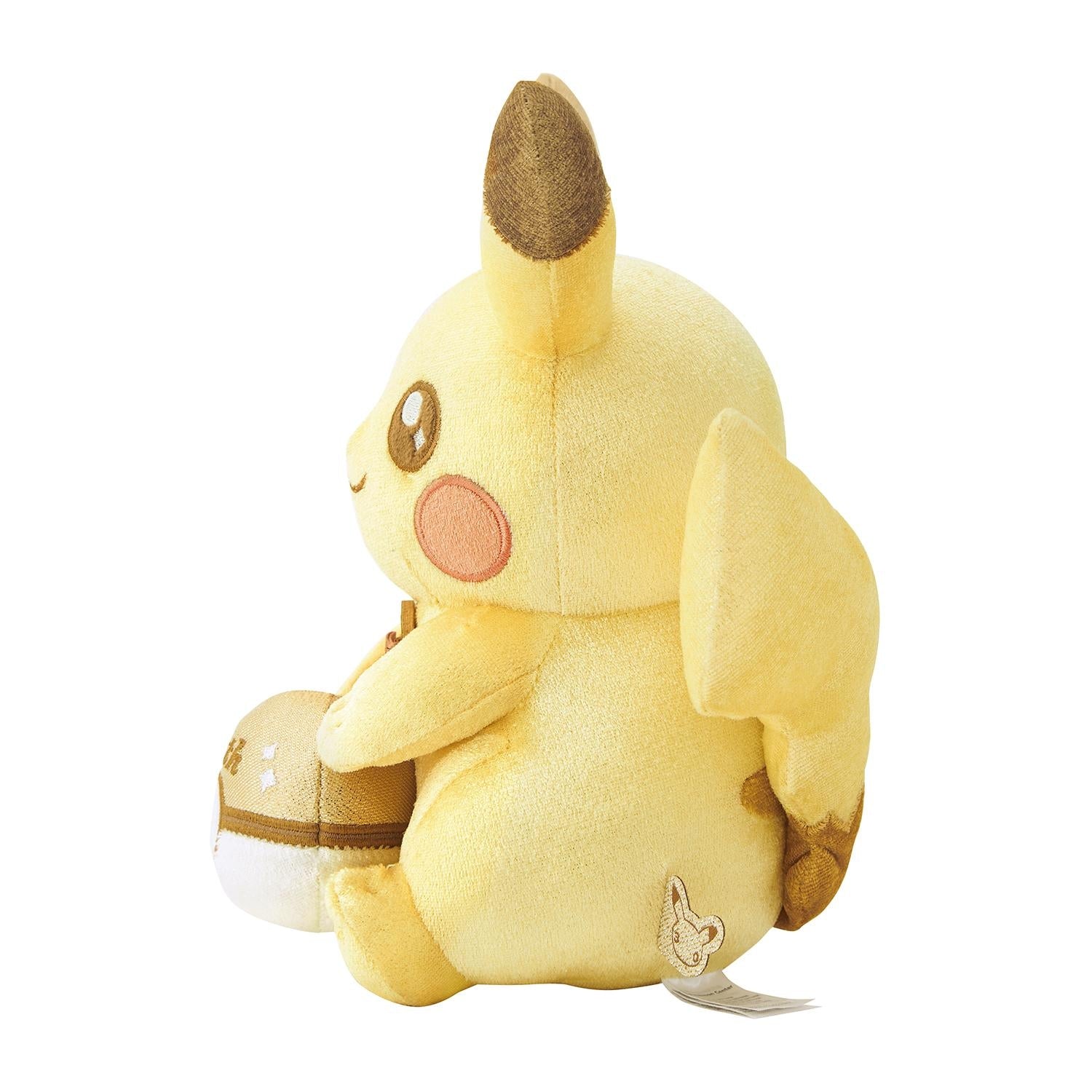 Limited-edition Pokémon Red and Green 30th Anniversary Pikachu plush mascot from Japan.
