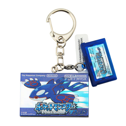 Pokémon  - 30th Anniversary Package Design - Package Cartridge Keychain 1996-2002
