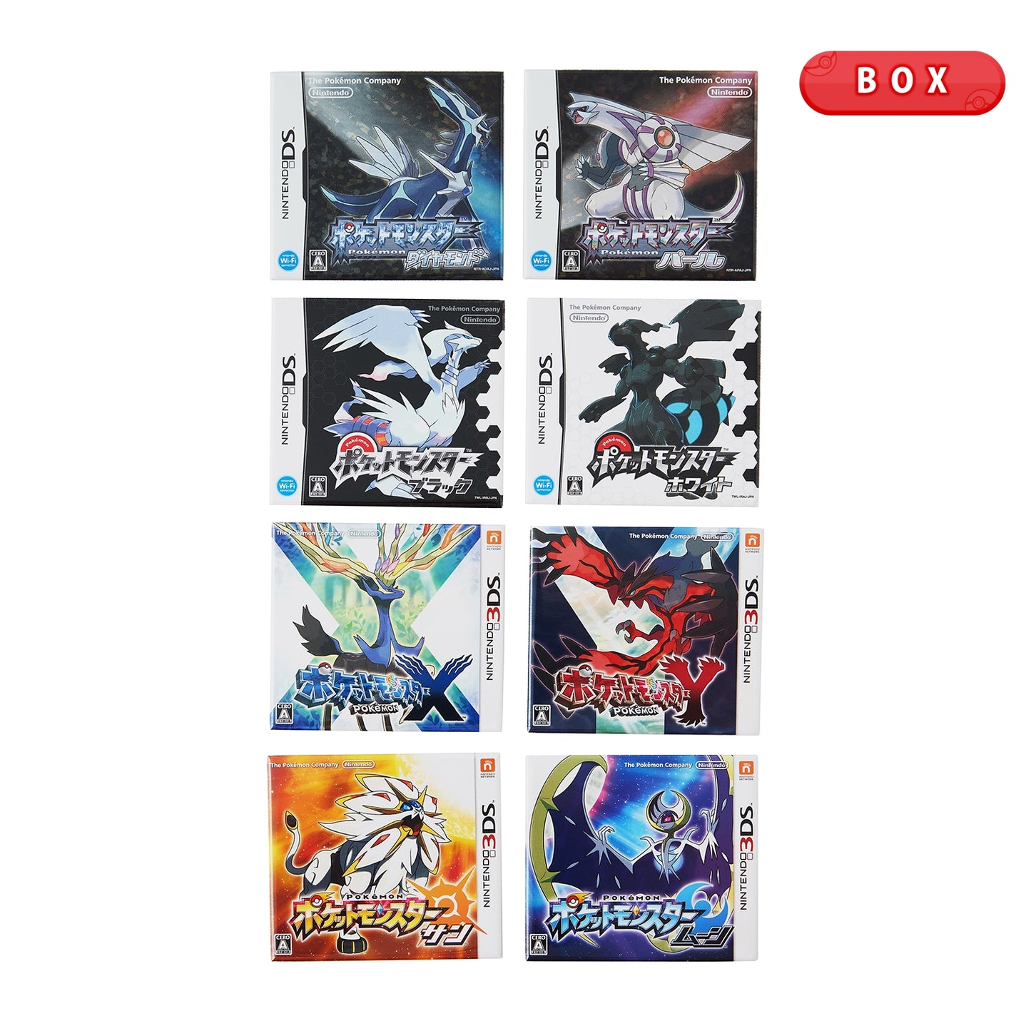 Pokémon  - 30th Anniversary Package Design - Magnet Collection 2006 - 2016 Box