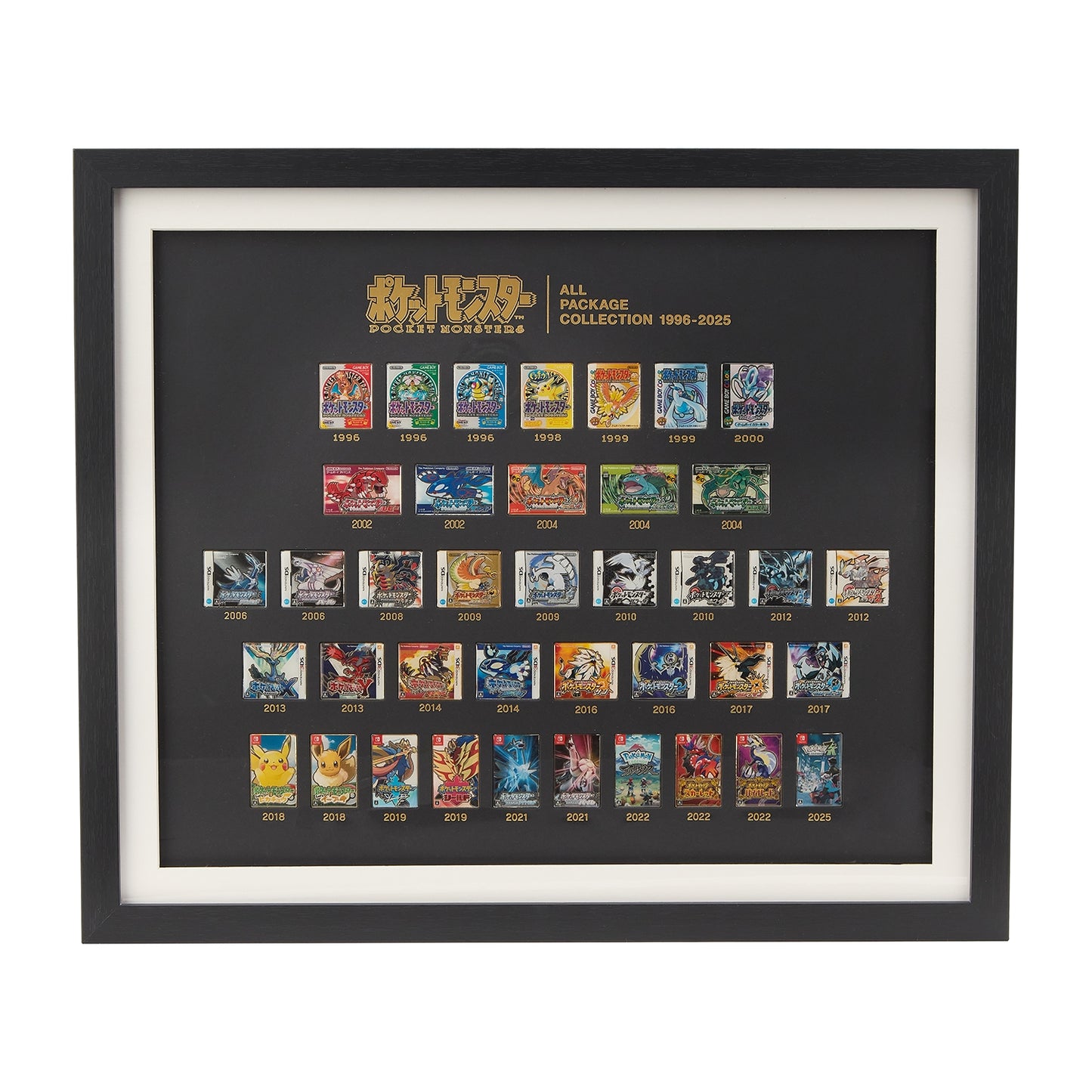 Pokémon  - 30th Anniversary Package Design - Pin All Packages Collection 1996 - 2025