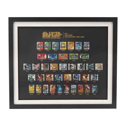 Pokémon  - 30th Anniversary Package Design - Pin All Packages Collection 1996 - 2025