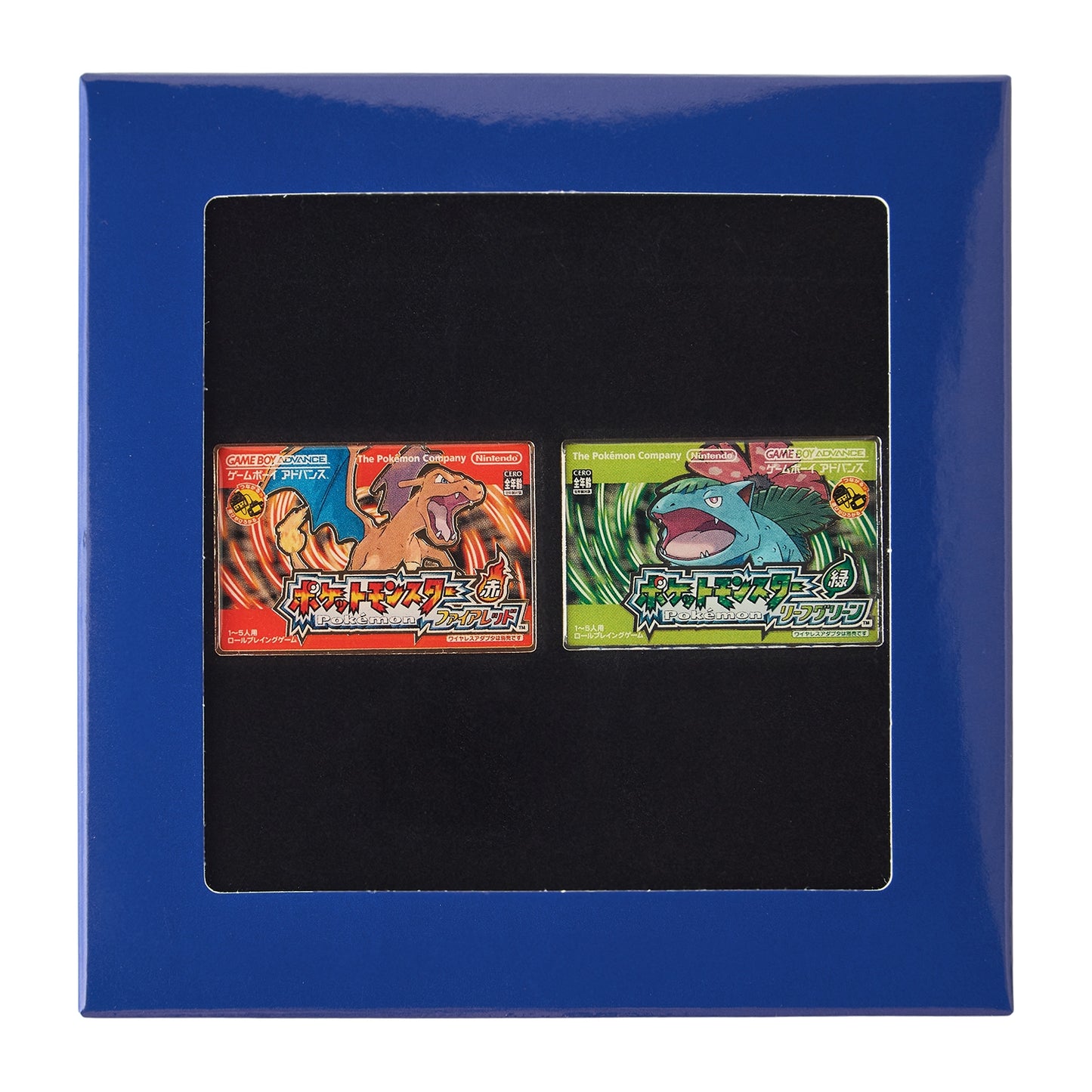 Pokémon  - 30th Anniversary Package Design - Pin FireRed LeafGreen