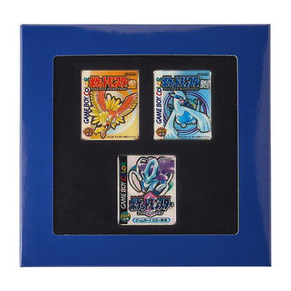 Pokémon  - 30th Anniversary Package Design - Pin Gold Silver Crystal