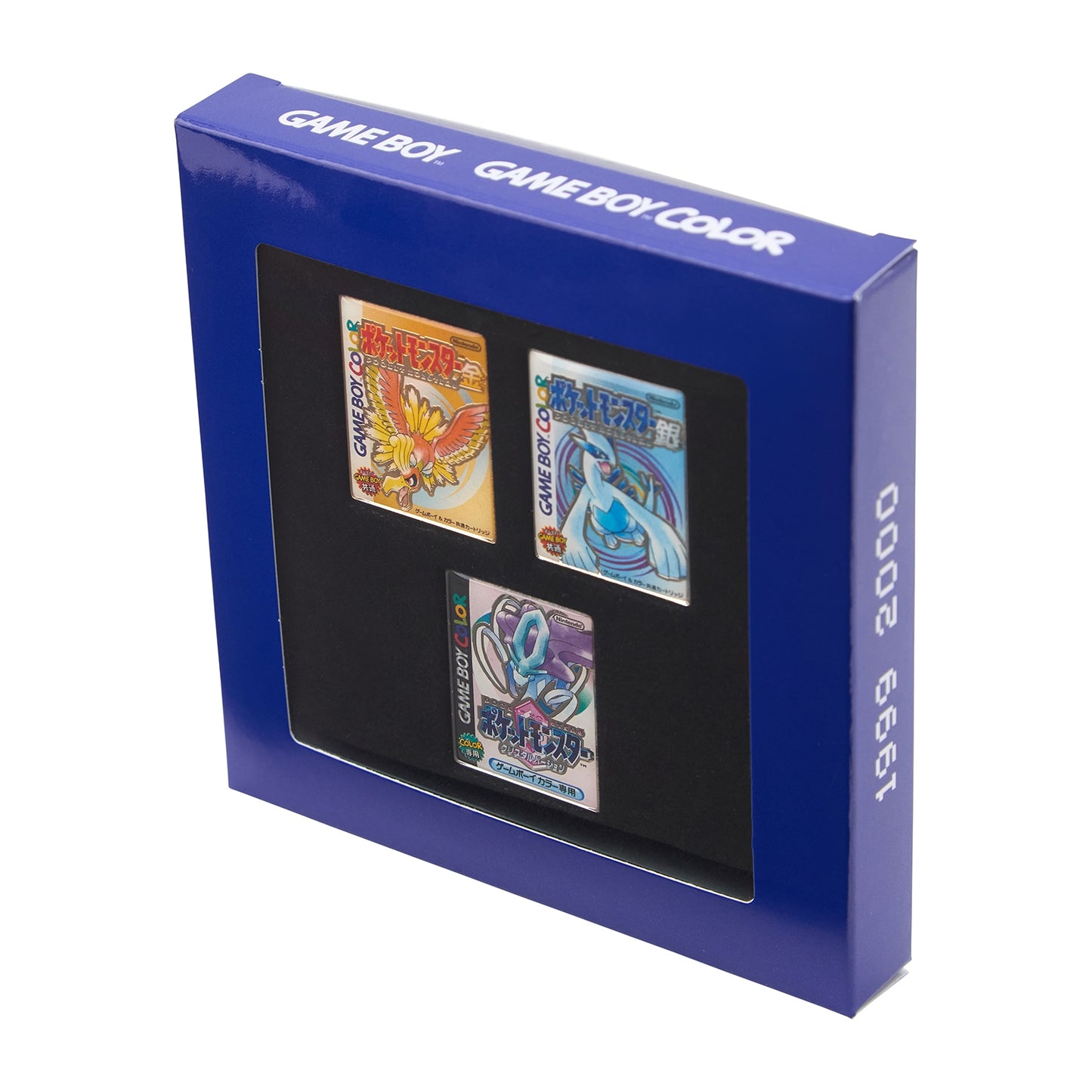 Pokémon  - 30th Anniversary Package Design - Pin Gold Silver Crystal