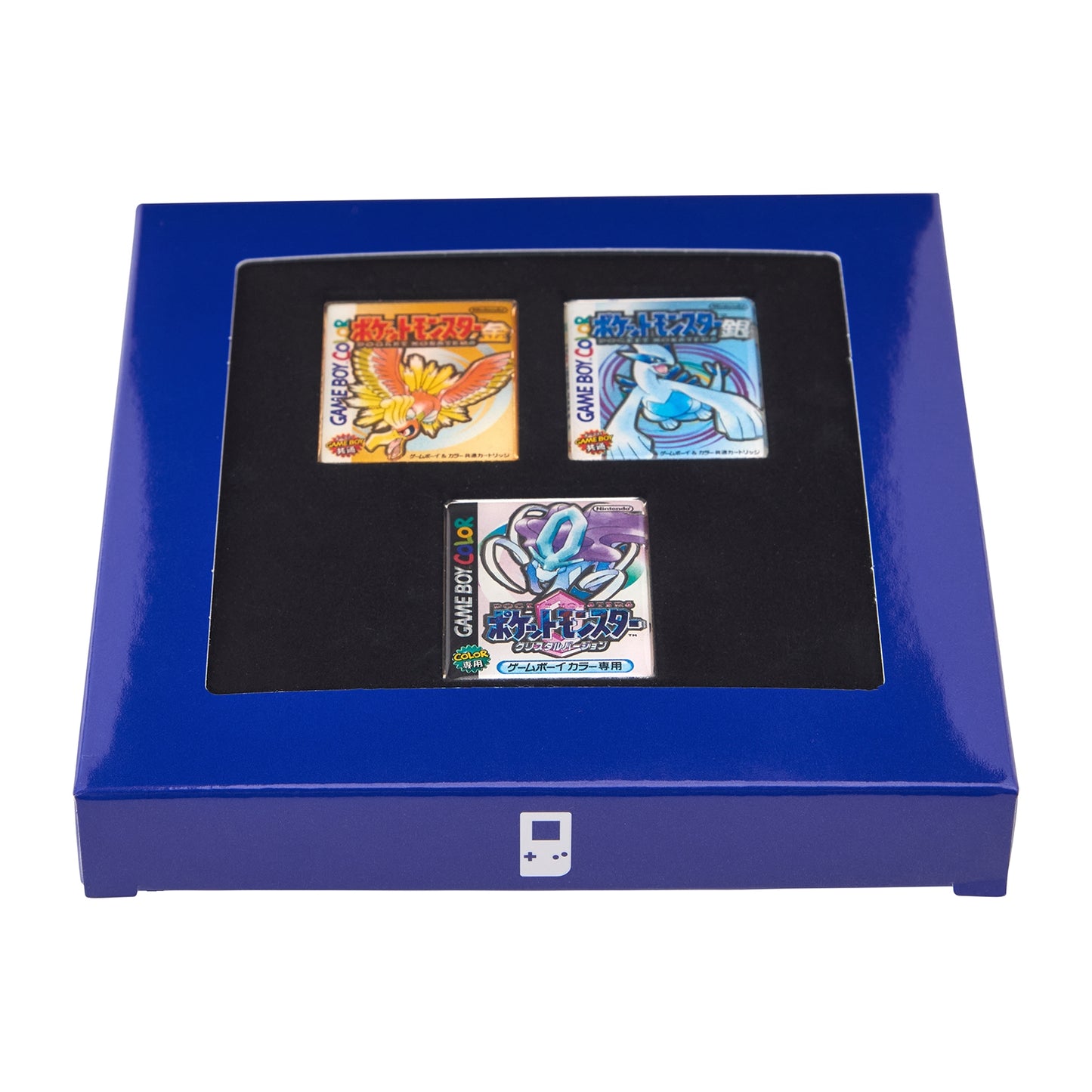 Pokémon  - 30th Anniversary Package Design - Pin Gold Silver Crystal
