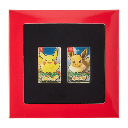 Pokémon  - 30th Anniversary Package Design - Pin Let's Go! Pikachu Let's GO! Eevee