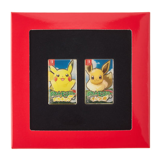 Pokémon  - 30th Anniversary Package Design - Pin Let's Go! Pikachu Let's GO! Eevee