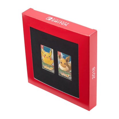 Pokémon  - 30th Anniversary Package Design - Pin Let's Go! Pikachu Let's GO! Eevee