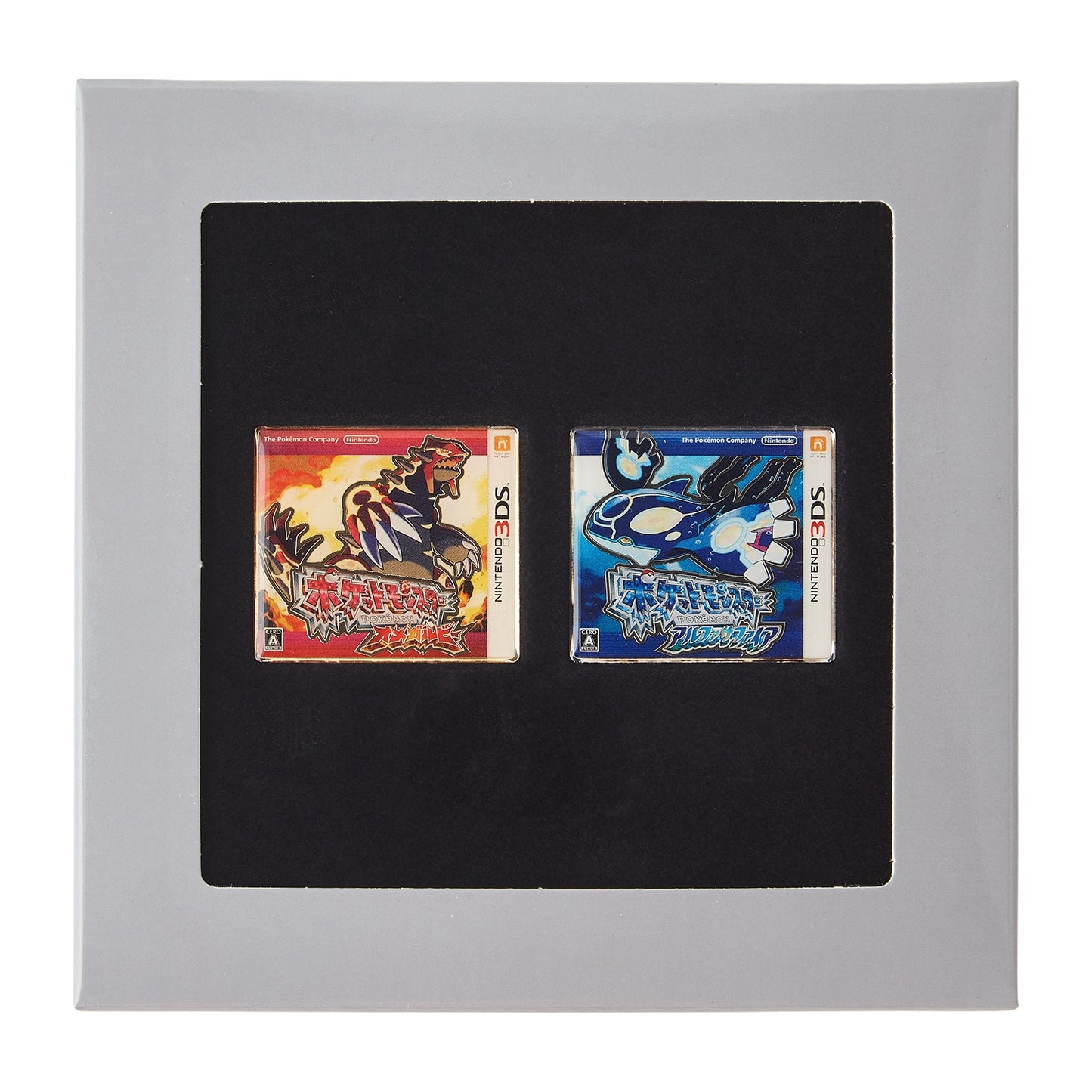 Pokémon  - 30th Anniversary Package Design - Pin Omega Ruby Alpha Sapphire