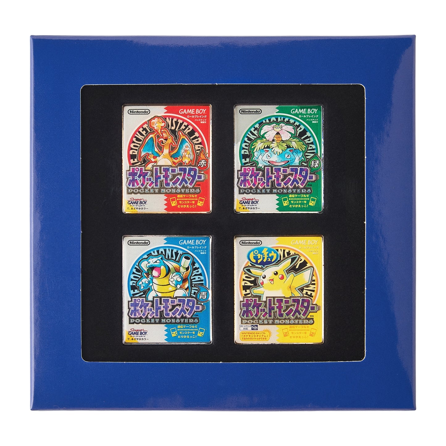 Pokémon  - 30th Anniversary Package Design - Pin Red Green Blue Pikachu