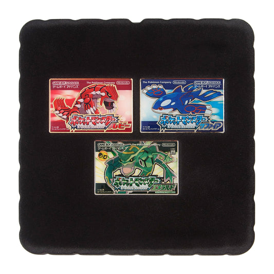 Pokémon  - 30th Anniversary Package Design - Pin Ruby Sapphire Emerald