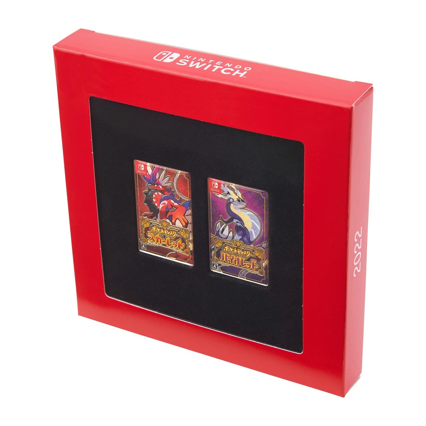 Pokémon  - 30th Anniversary Package Design - Pin Scarlet Violet