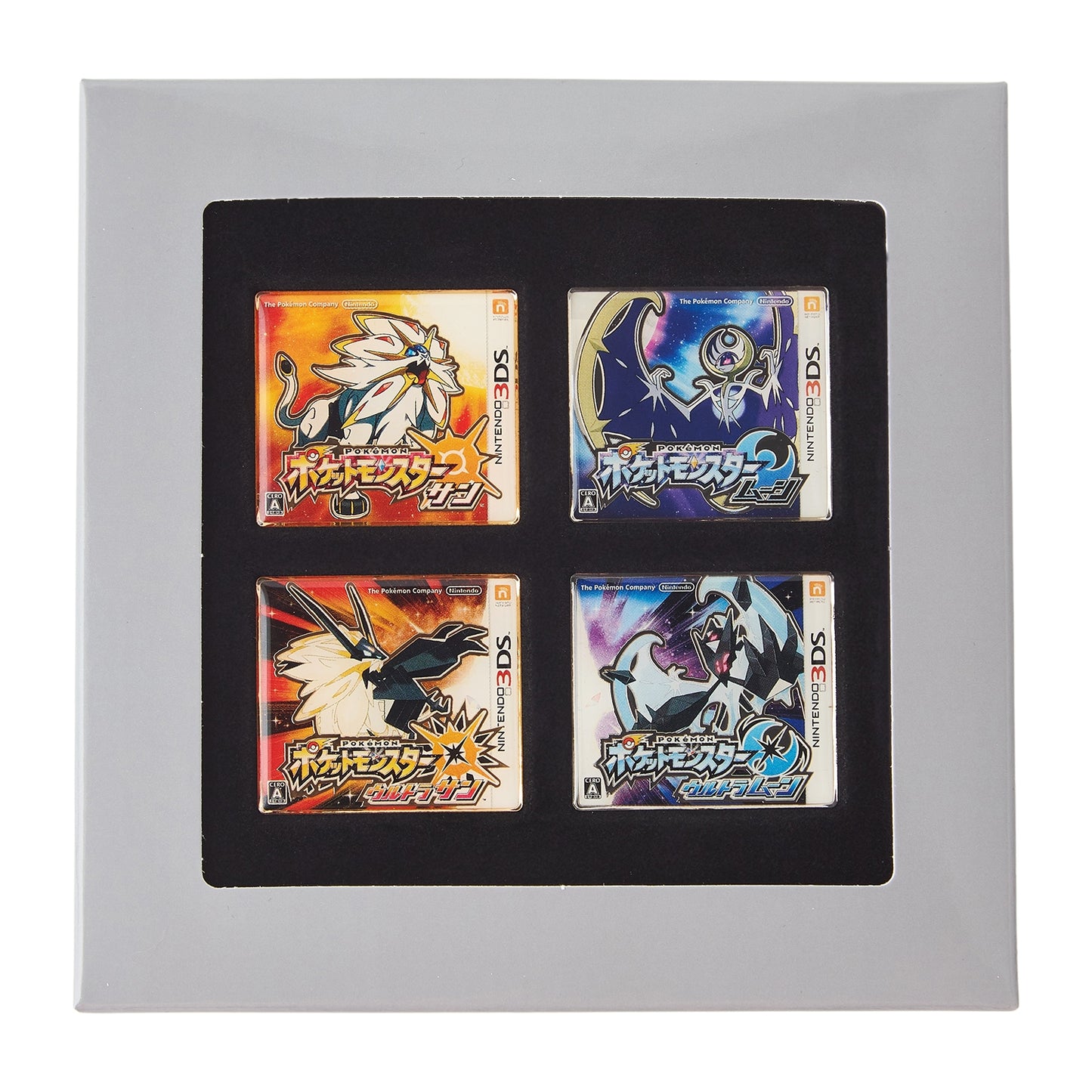 Pokémon  - 30th Anniversary Package Design - Pin Sun Moon UltraSun UltraMoon