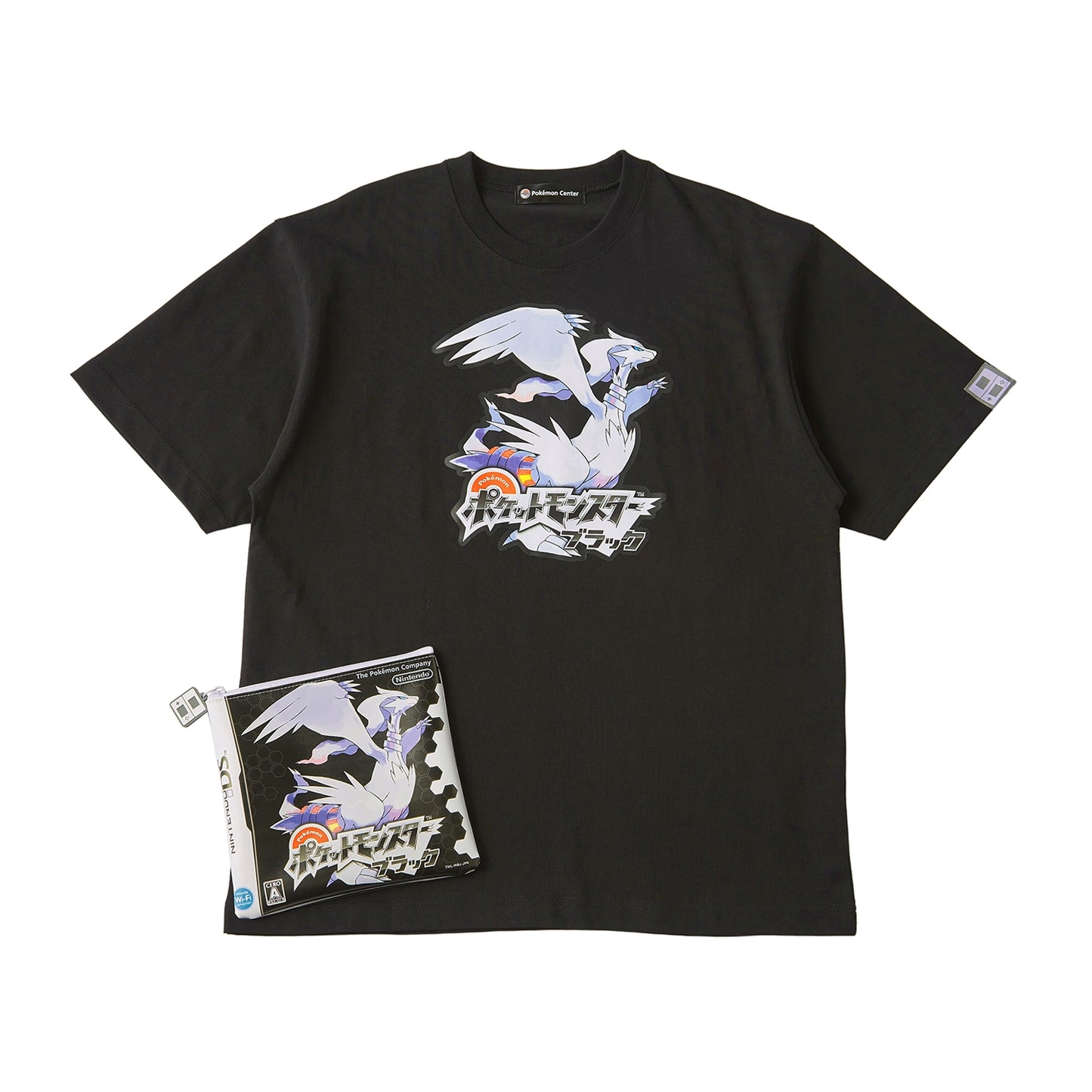 Pokémon  - 30th Anniversary Package Design - T-Shirt in Pouch Pokémon  Black