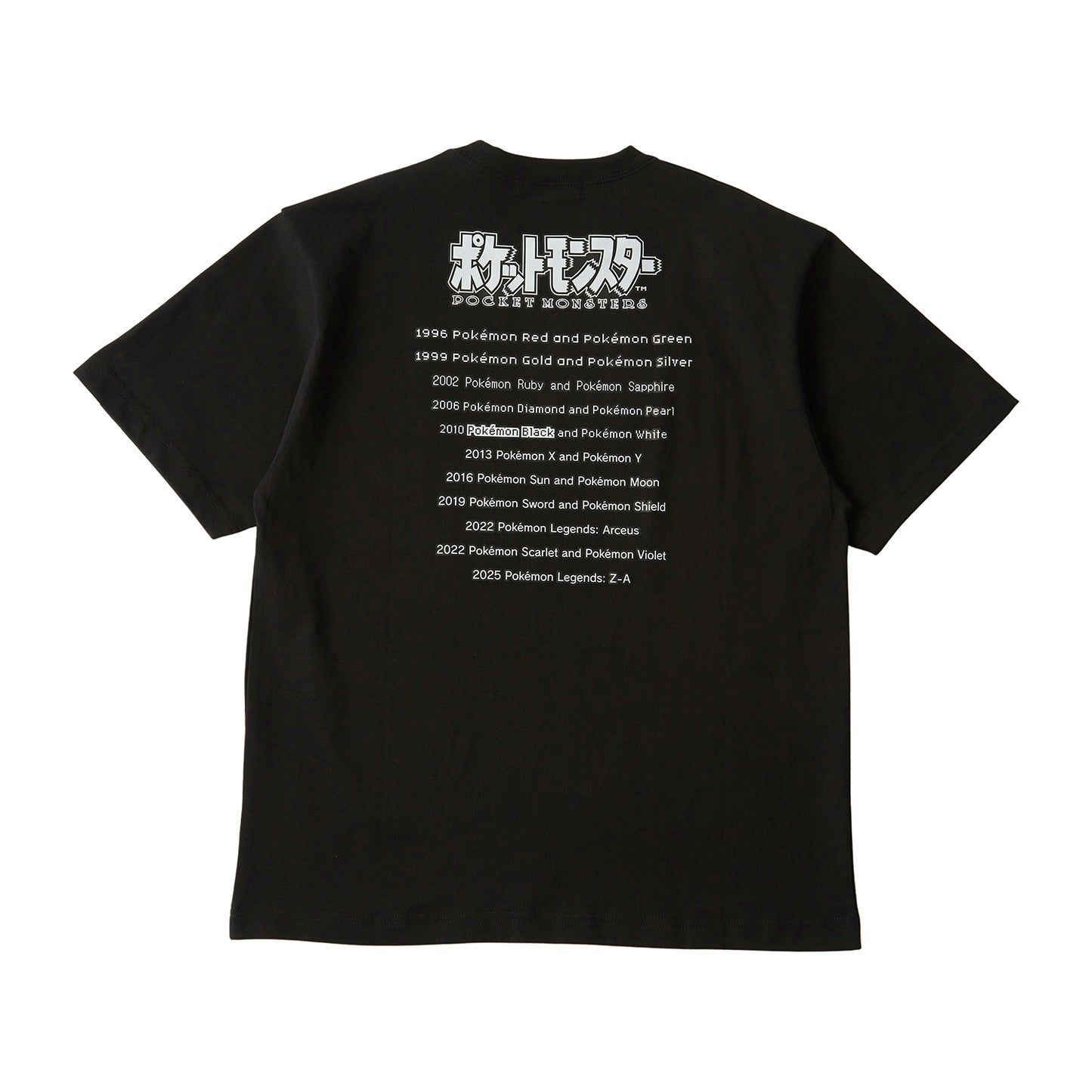Pokémon  - 30th Anniversary Package Design - T-Shirt in Pouch Pokémon  Black