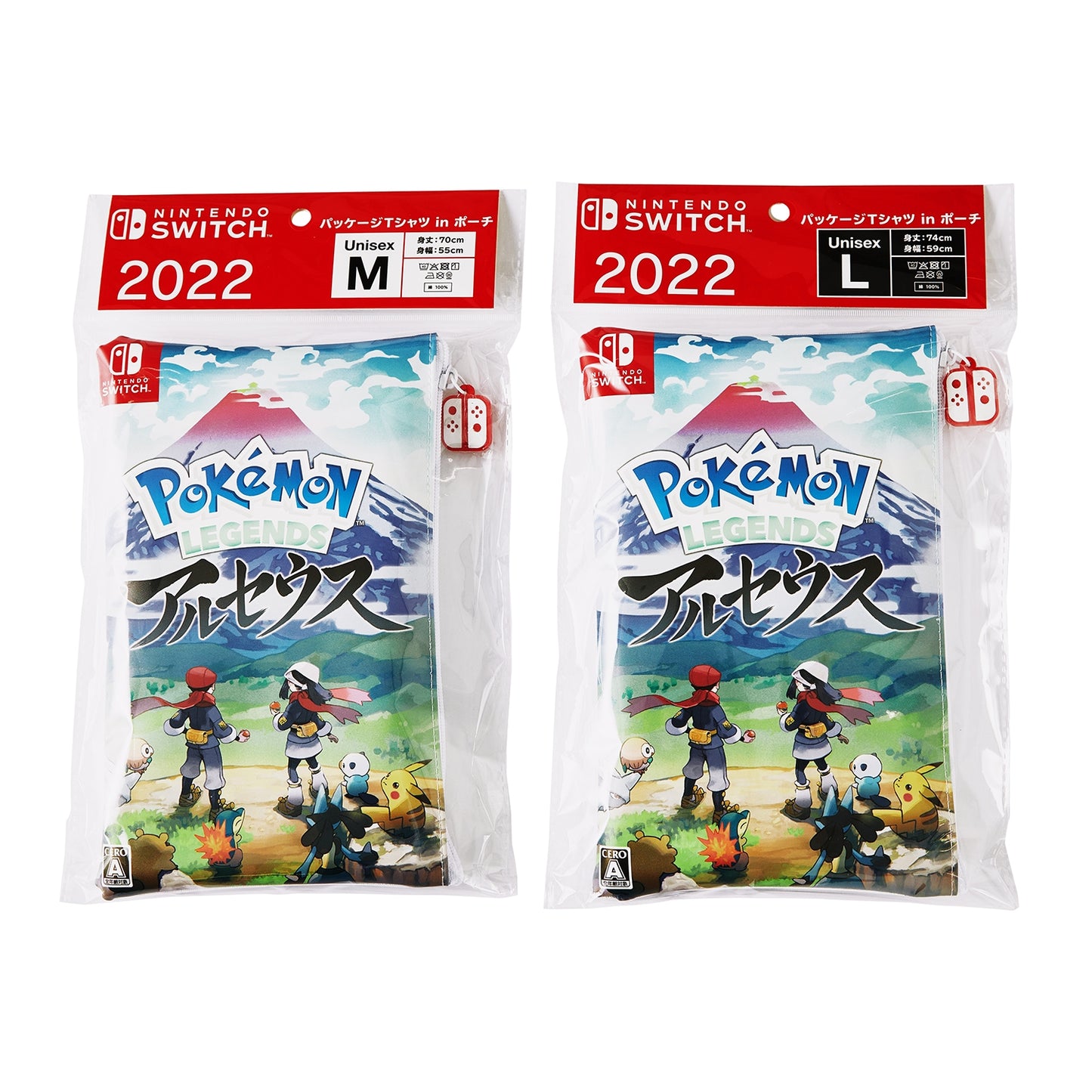 Pokémon  - 30th Anniversary Package Design - T-Shirt in Pouch Pokémon  LEGENDS Arceus