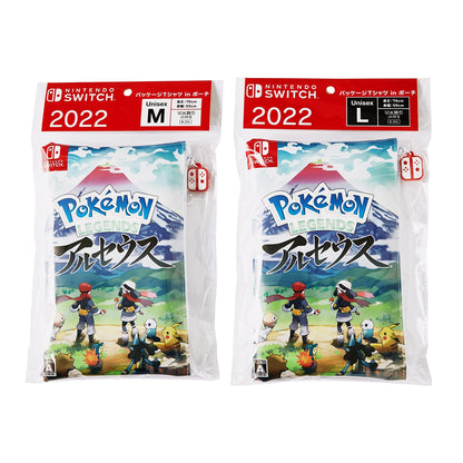 Pokémon  - 30th Anniversary Package Design - T-Shirt in Pouch Pokémon  LEGENDS Arceus