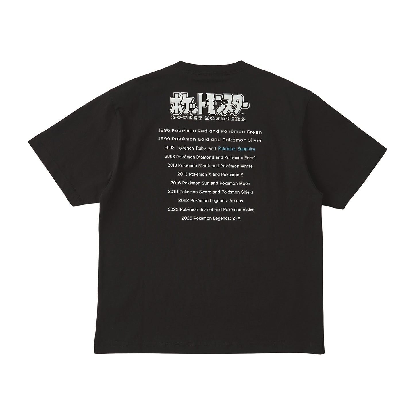 Pokémon  - 30th Anniversary Package Design - T-Shirt in Pouch Pokémon  Sapphire