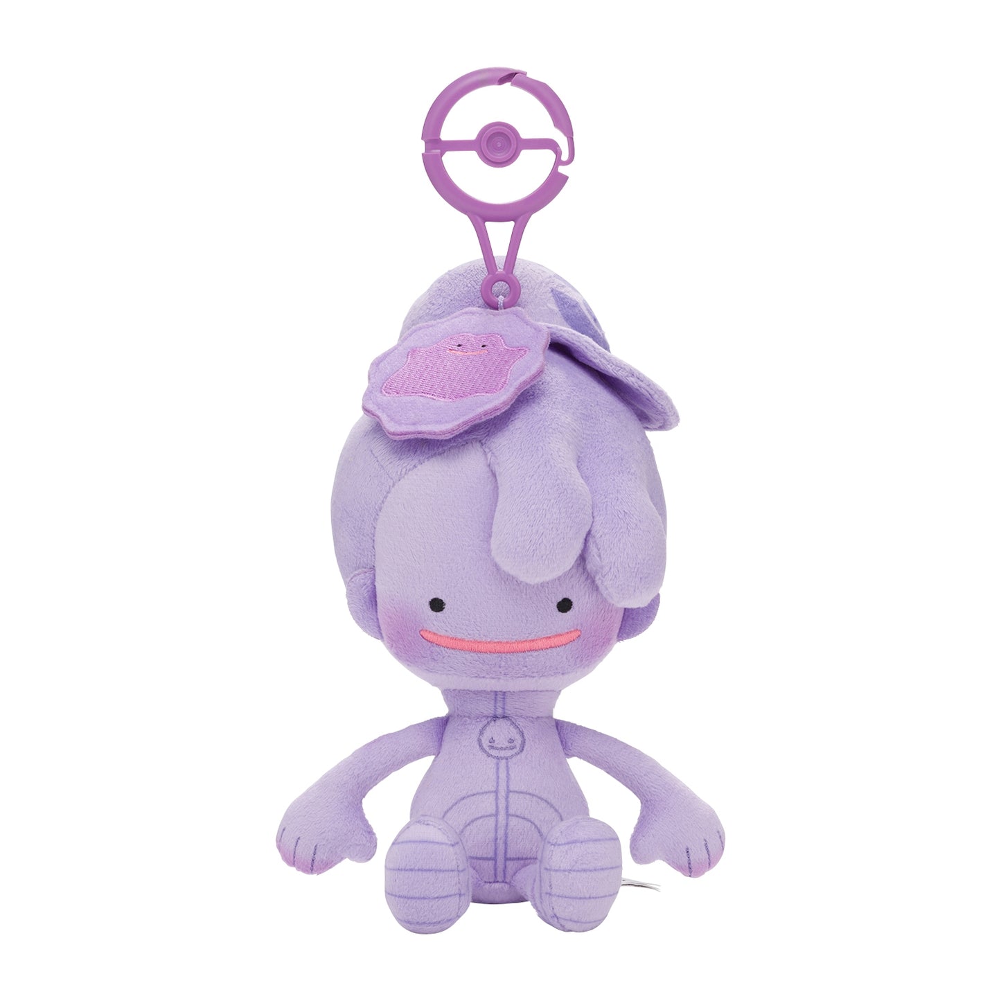 Ditto in Cap (Ditto Color) Plush Keychain Pokémon Pokopia | Pokémon Center