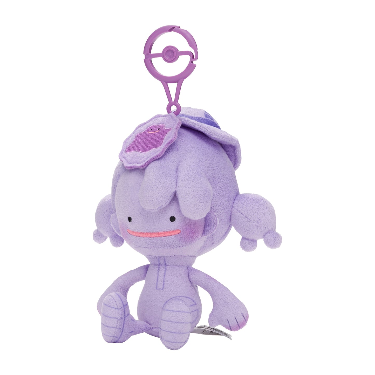 Ditto in Hat (Ditto Color) Plush Keychain Pokémon Pokopia | Pokémon Center