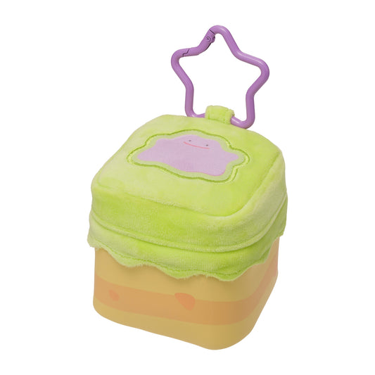 Ditto Square Pouch with Carabiner Pokémon Pokopia | Pokémon Center