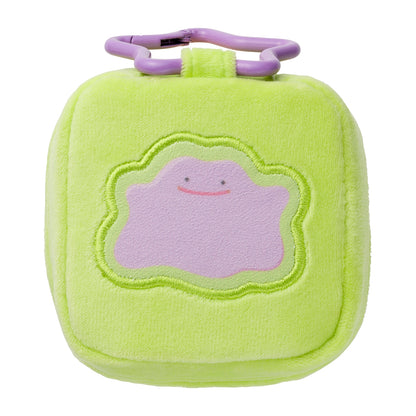Ditto Square Pouch with Carabiner Pokémon Pokopia | Pokémon Center