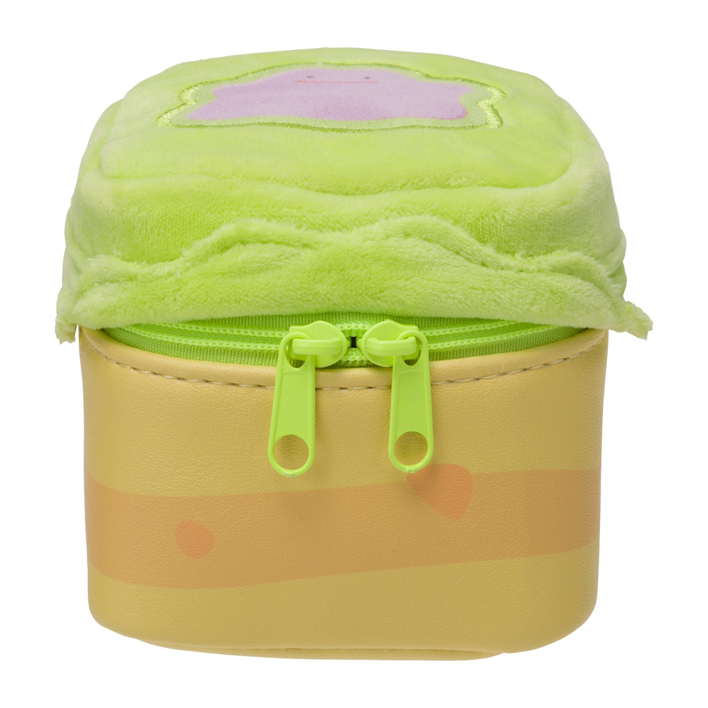 Ditto Square Pouch with Carabiner Pokémon Pokopia | Pokémon Center