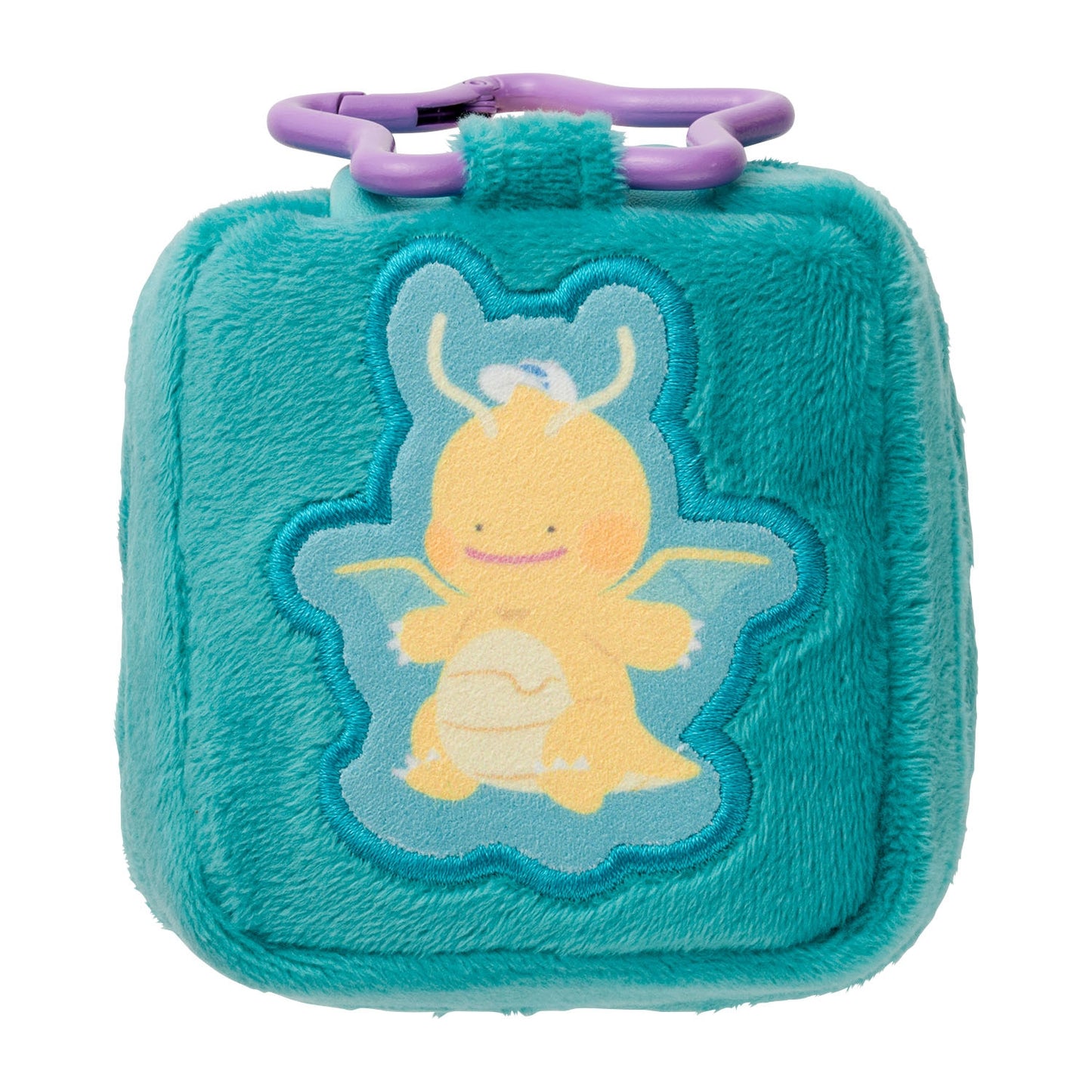Ditto as Dragonite Square Pouch with Carabiner Pokémon Pokopia | Pokémon Center