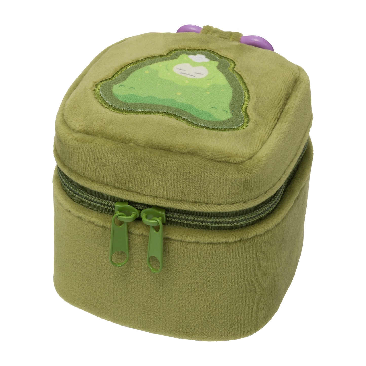 Mosslax Square Pouch with Carabiner Pokémon Pokopia | Pokémon Center