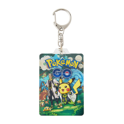 Pokémon GO 10th Anniversary Acrylic Keychain Professor Willow Assistant Pikachu Official Pokémon Center LEALEA MART