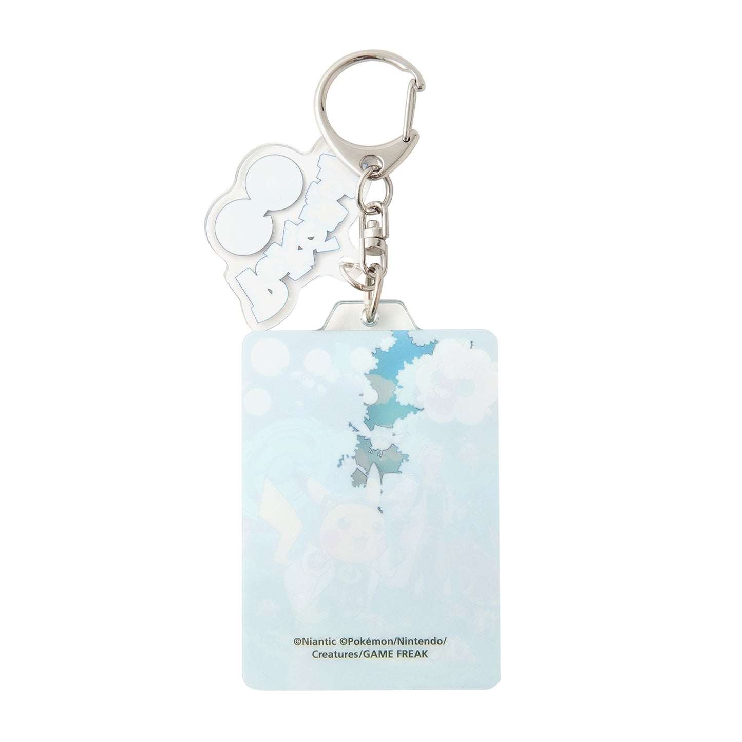 Pokémon GO 10th Anniversary Acrylic Keychain Professor Willow Assistant Pikachu Official Pokémon Center LEALEA MART