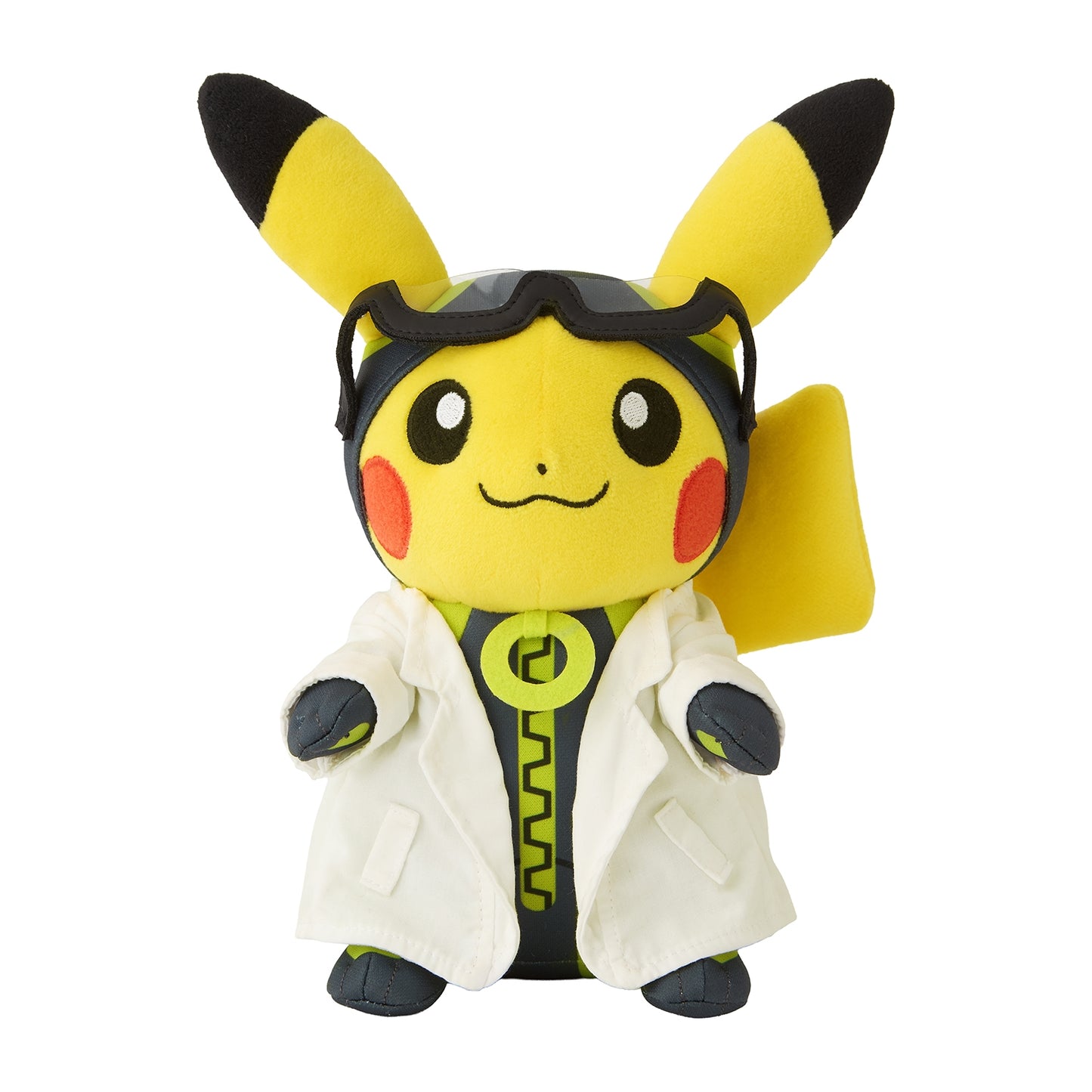 Pokémon GO 10th Anniversary Professor Willow Assistant Pikachu Plush Official Pokémon Center LEALEA MART