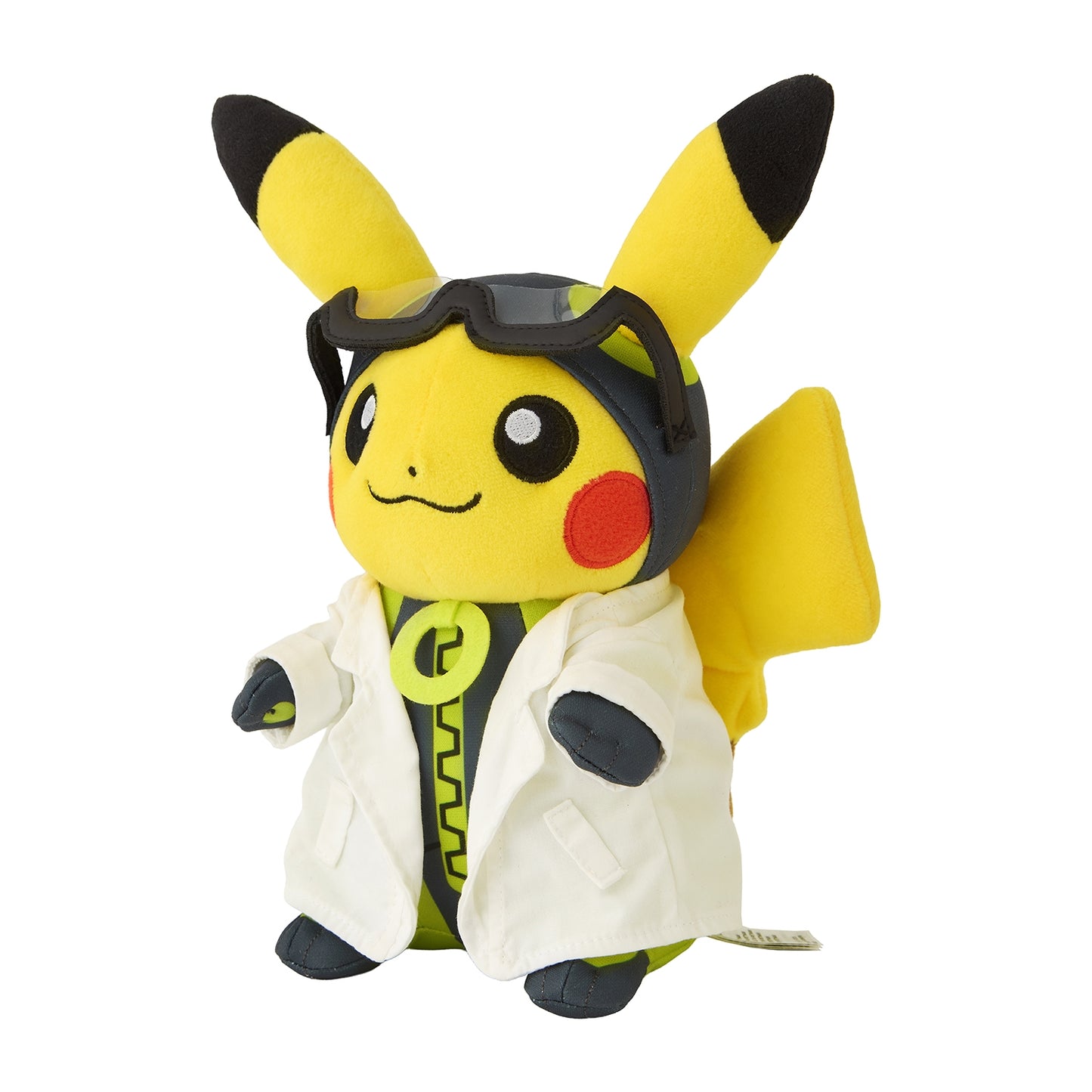 Pokémon GO 10th Anniversary Professor Willow Assistant Pikachu Plush Official Pokémon Center LEALEA MART